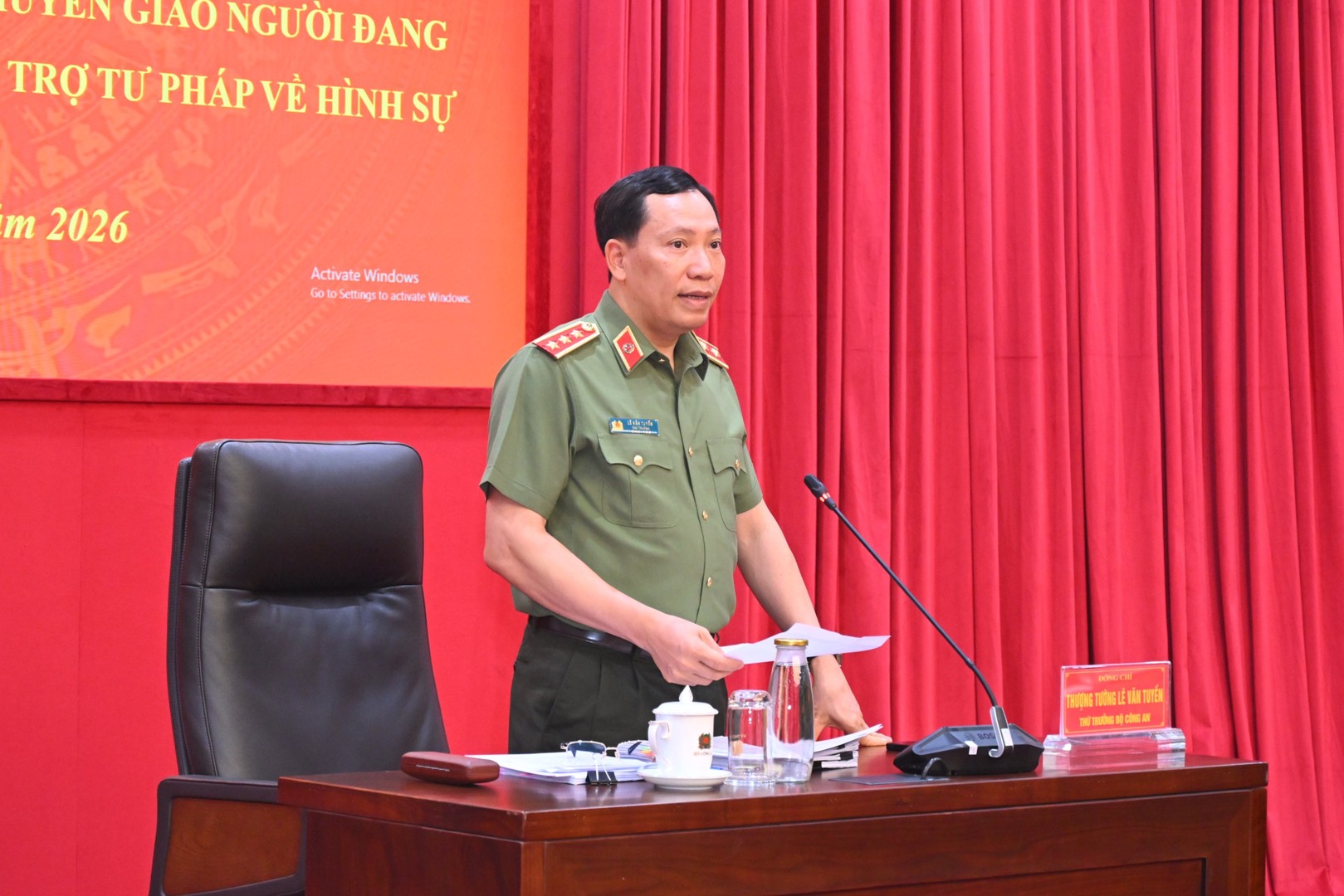 Xây dựng 3 nghị định của Chính phủ đảm bảo tiến độ thời điểm Luật Dẫn độ, Luật Chuyển giao người đang chấp hành án phạt tù và Luật Tương trợ tư pháp về hình sự có hiệu lực thi hành